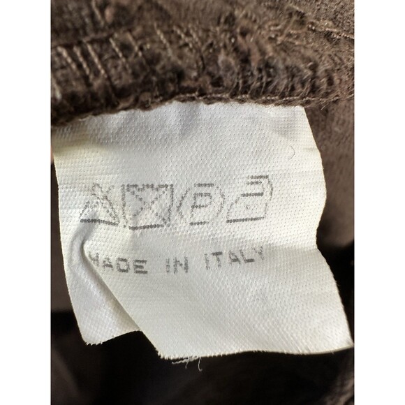 Amarissima Y2K Patchwork Corduroy Cargo Pants Brown Pockets Utility Size 44 - Picture 12 of 12